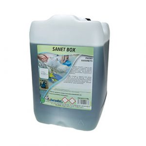 136A SANET BOX PULISCI CASS. TANICA 25 KG