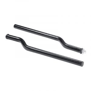 TUBO CURVO VERNICIATO NERO ATTACCO CHASSIS
