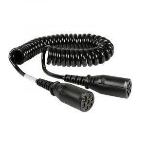 CAVO SPIRALATO 7P 24V FEM- TIPO N