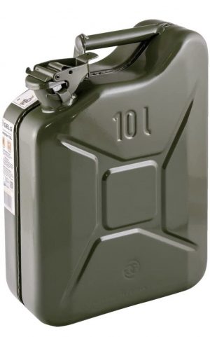 Tanica Metallo Omologata Trasporto Carburante 10LT