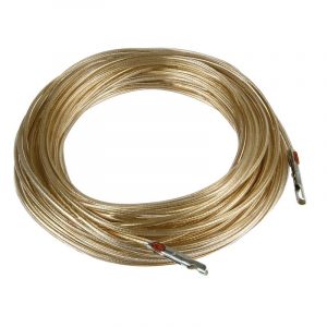 CAVO TIR DIAM. 6 ACCIAIO C/CAP MT 33