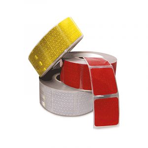 NASTRO TELONI REFLEXITE ROSSO 50MT