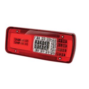 Fanale posteriore LED Destro con cicalino e HDSCS 8 pin connettore laterale IVECO - LC11 LED -